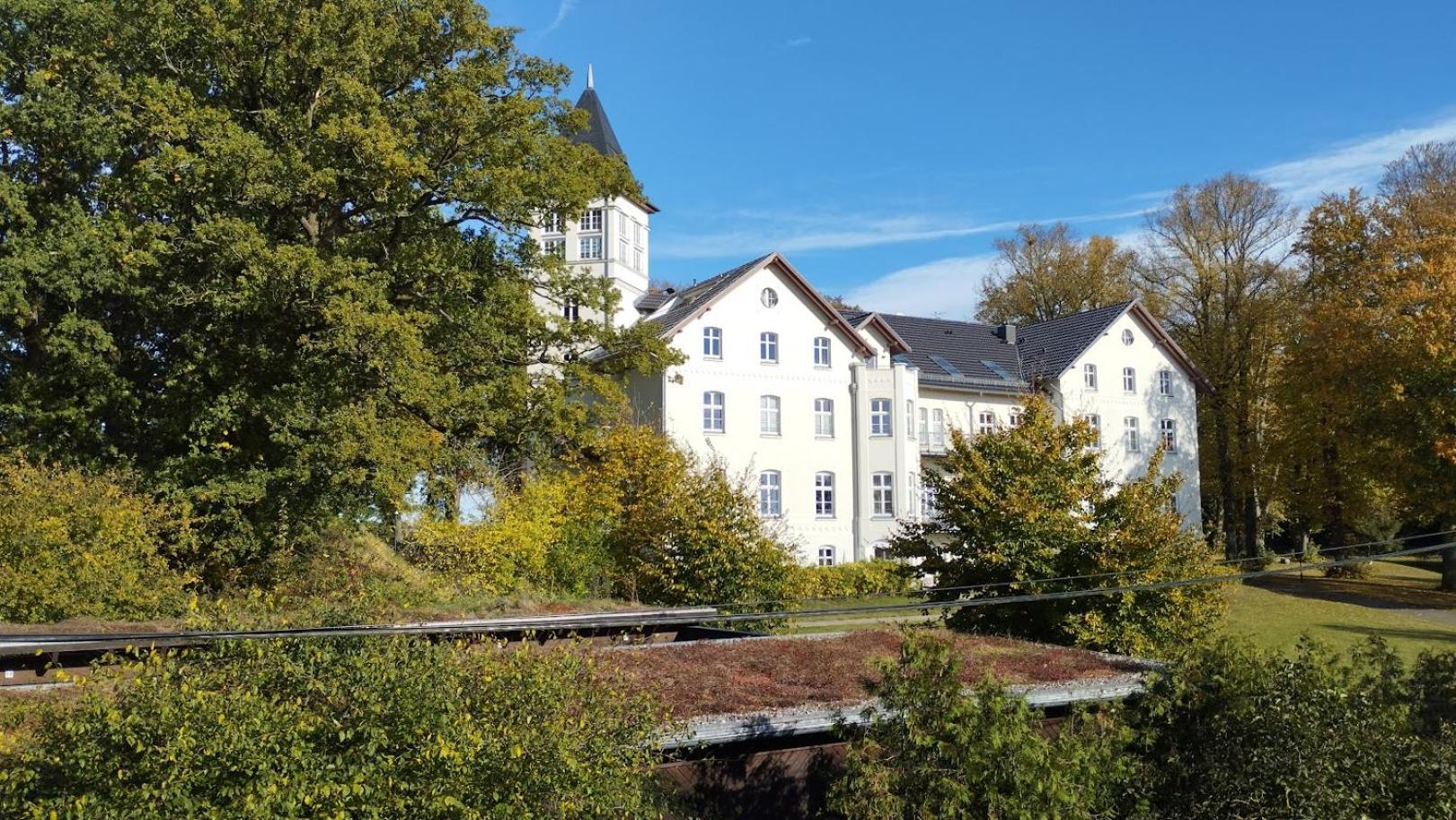 Inspektorenhaus Am Jagdschloss Mit Meerblick Hohen Niendorf Exterior foto